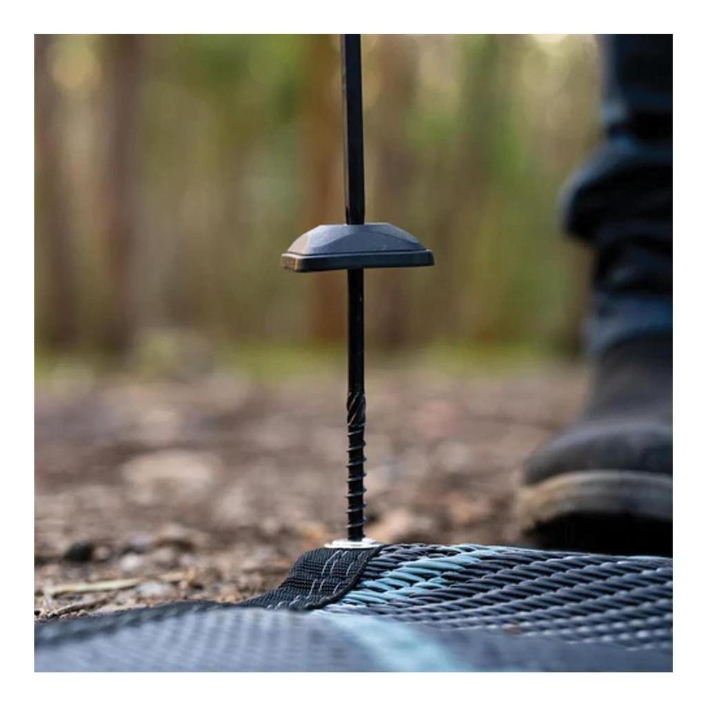 TIEGEAR Flat Terra 8 Pack Screw Peg - Secure Ground Mats