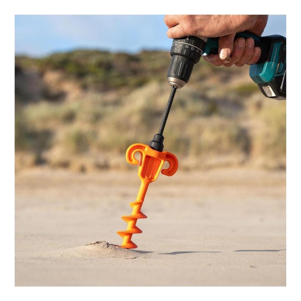 TIEGEAR Terra Driver Drill 19mm Hex Attachment Tool For Hard Terra