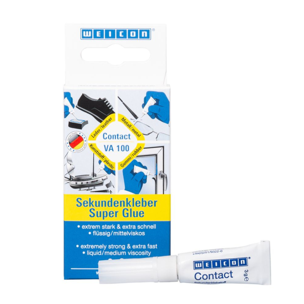 WEICON VA 100 Cyanoacrylate Adhesive 3g