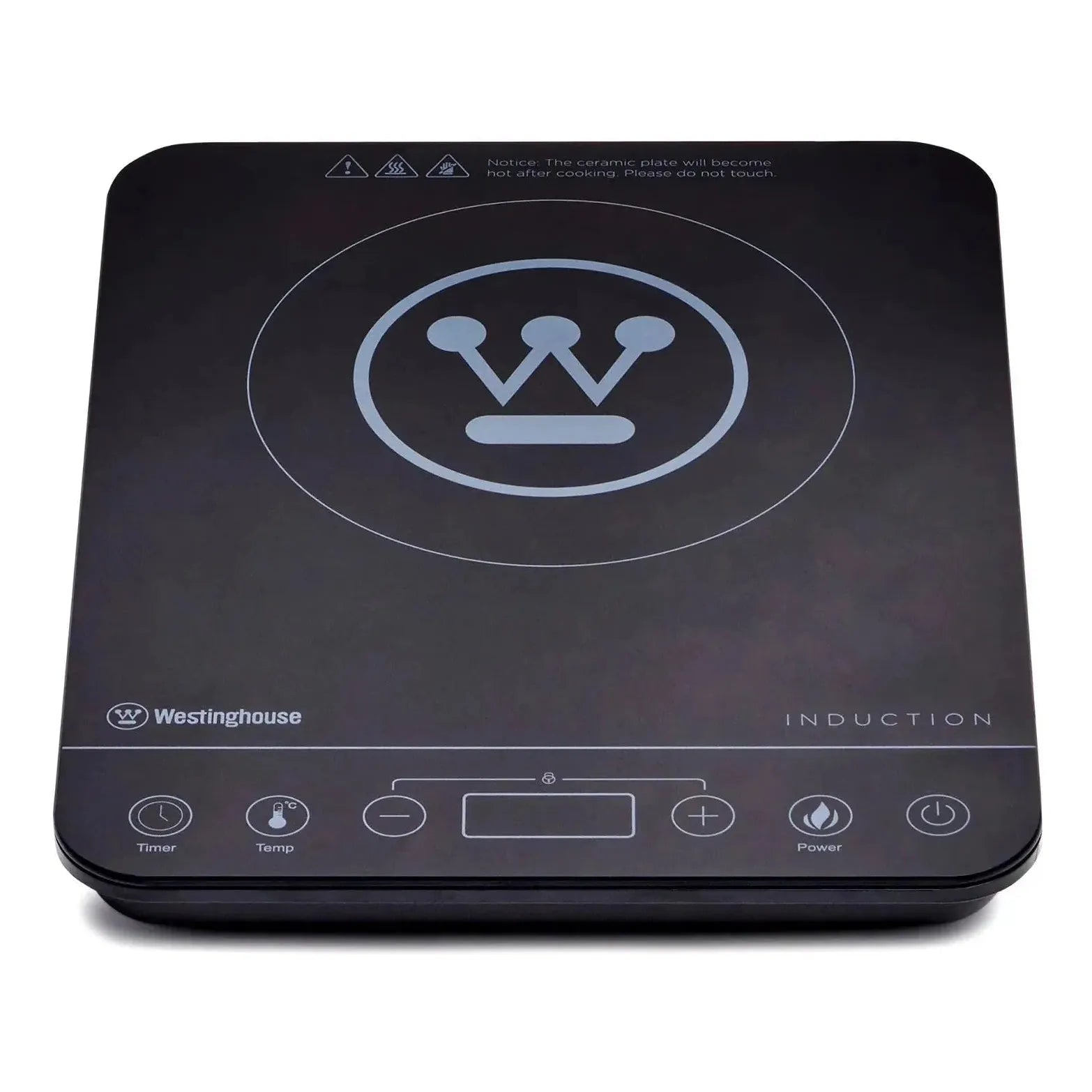 Westinghouse 2000W Single Induction Cooktop Hot Plate 290 x 370 x 40mm