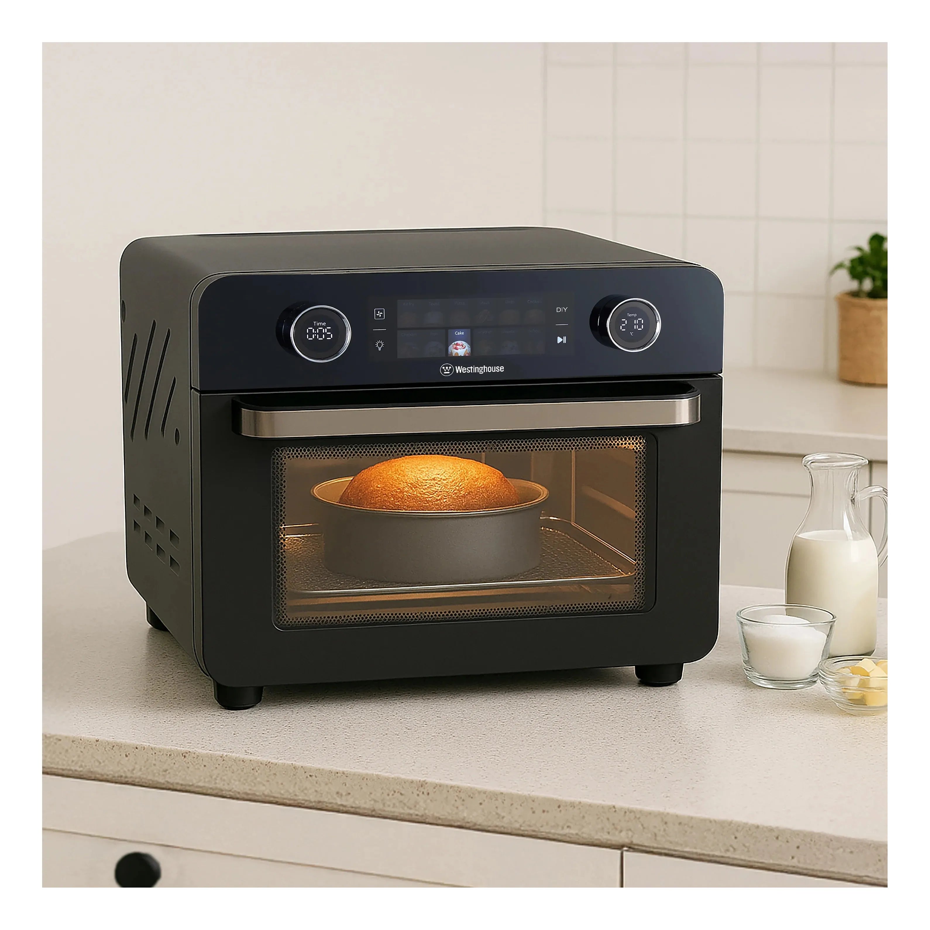 Westinghouse 2200W Digital Air Fryer Benchtop Oven 421 x 436 x 365mm