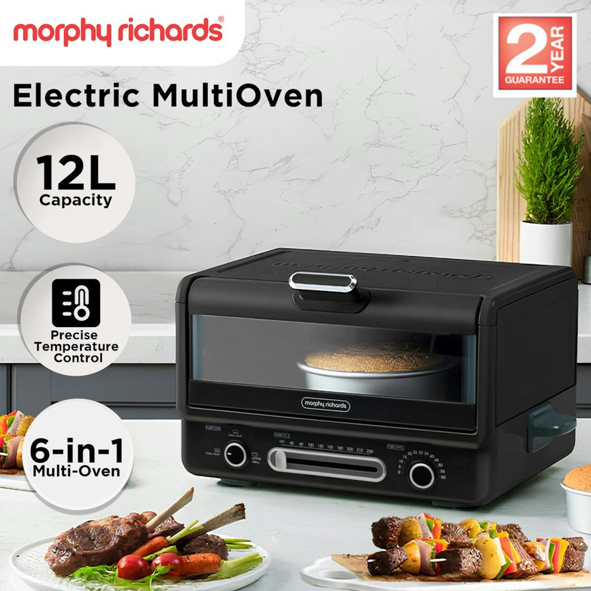 Morphy Richards Electric Oven and Grill 2000W 12L