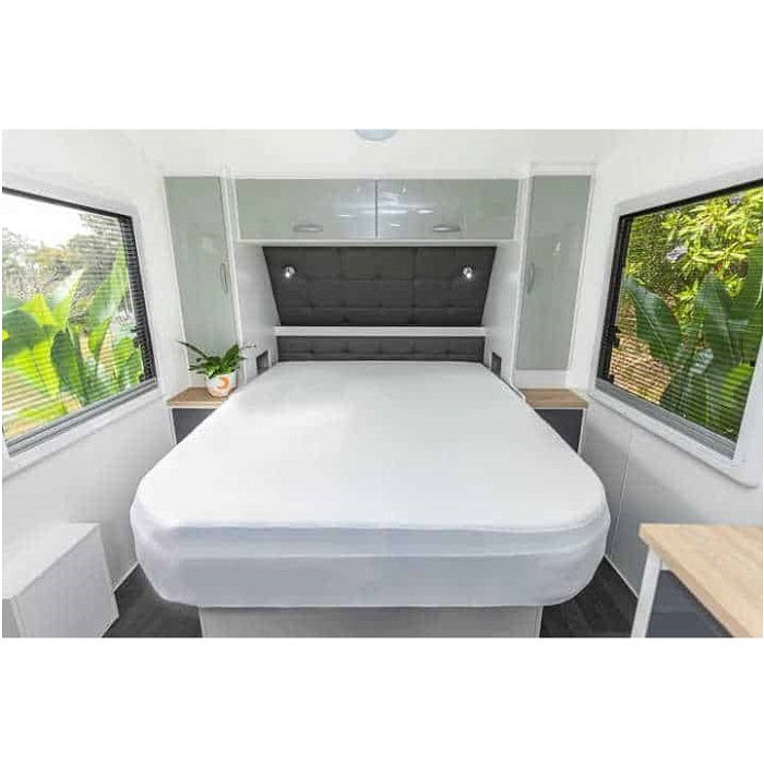 Wanderluxe Caravan Mattress Protector Queen - RV Online