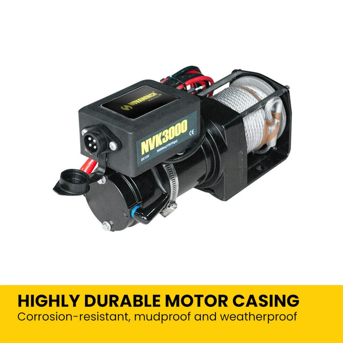 Novawinch 3000LBS 12V Electric Winch