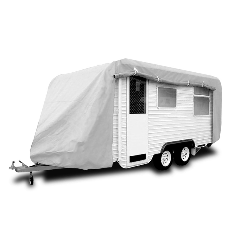 Wallaroo Caravan Cover with zip 16-19 ft