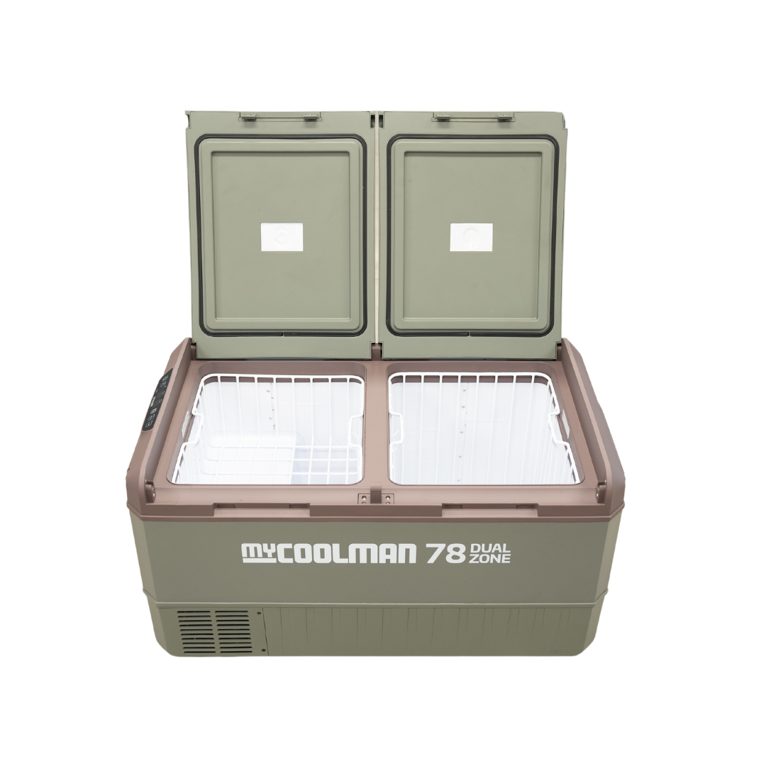 myCOOLMAN 78 Portable Fridge / Freezer Recreational Series Dual Zone
