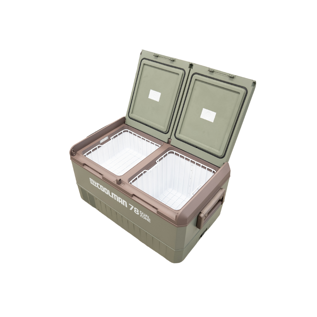myCOOLMAN 78 Portable Fridge / Freezer Recreational Series Dual Zone
