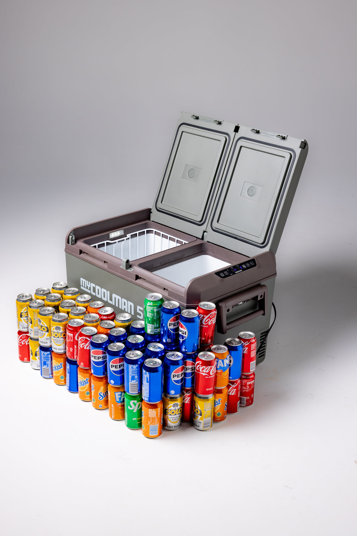 myCOOLMAN 55L Portable Fridge/Freezer Recreational Series Dual Zone