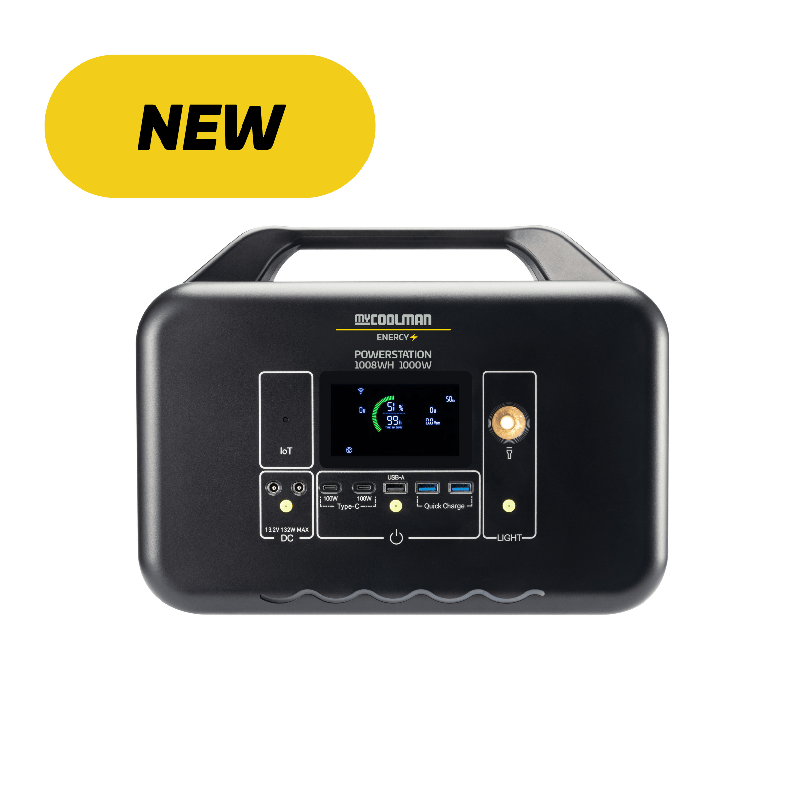 myCOOLMAN Energy Power Station 1000W 78Ah - NEW