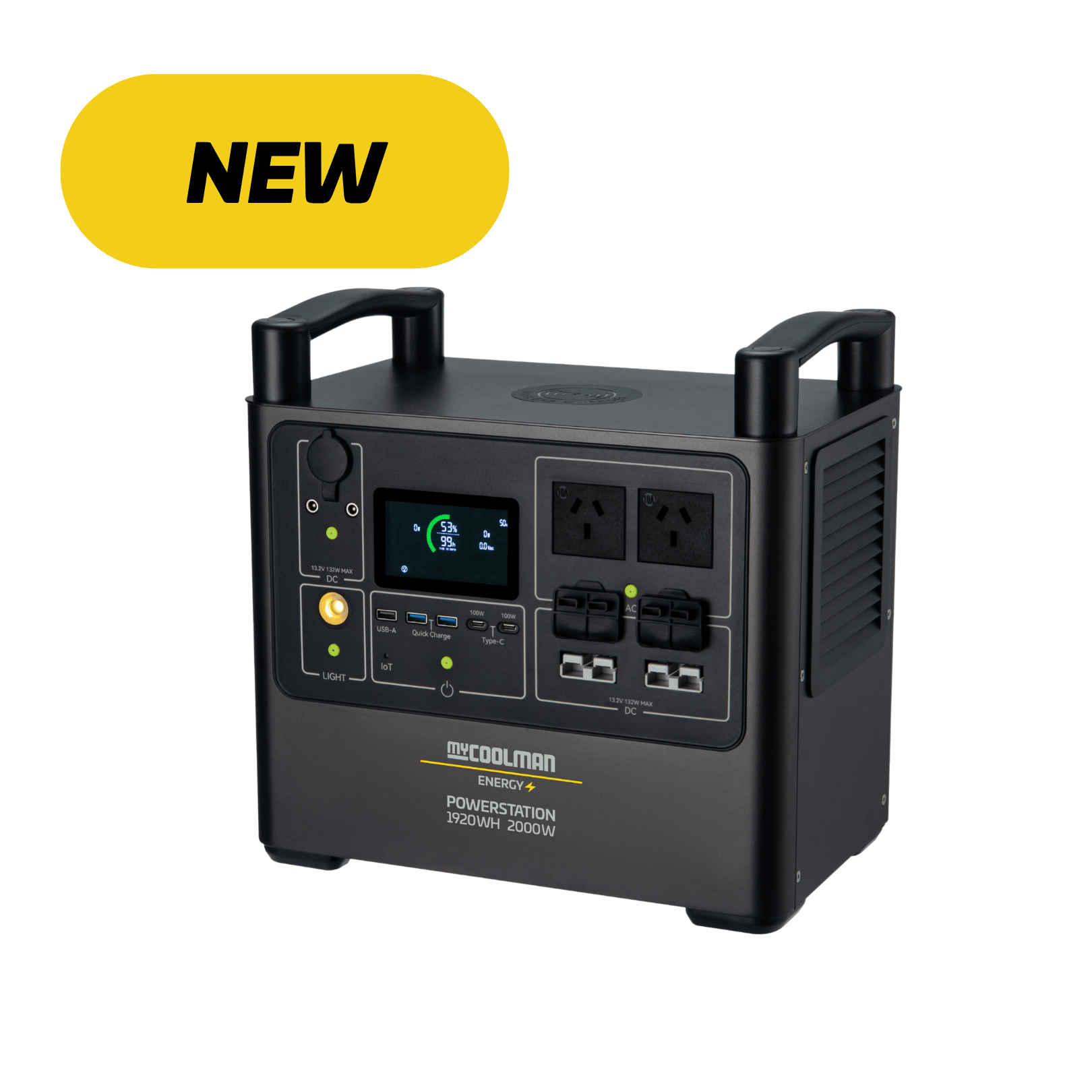 myCOOLMAN Energy Power Station 2000W 150Ah - NEW