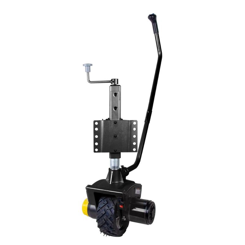Mini Mover 12V 550w Motorised Electric Jockey Wheel Gen3 BLACK - RV Online
