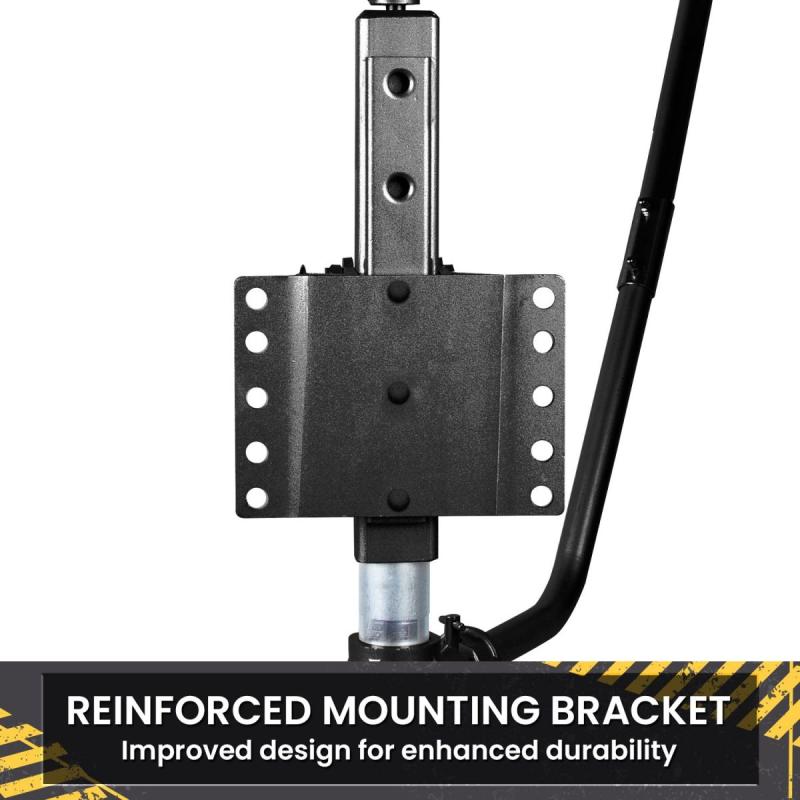 Mini Mover 12V 550w Motorised Electric Jockey Wheel Gen3 BLACK - RV Online