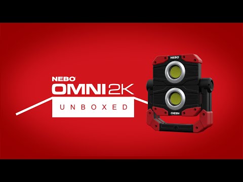 Nebo Omni 2000 Rechargeable Work Light and Power Bank - RV Online