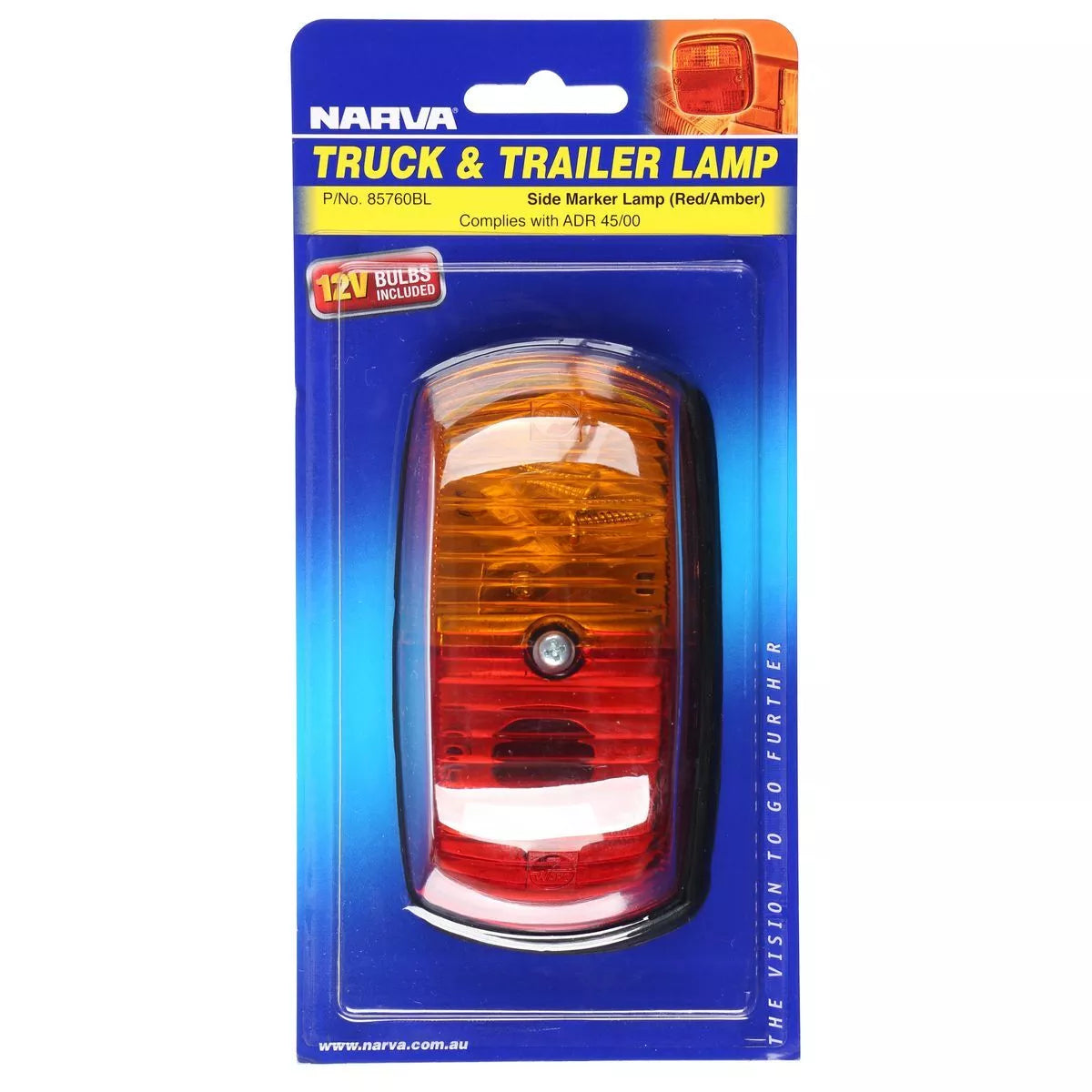 Narva Side Marker Lamp Red Amber - RVOnline
