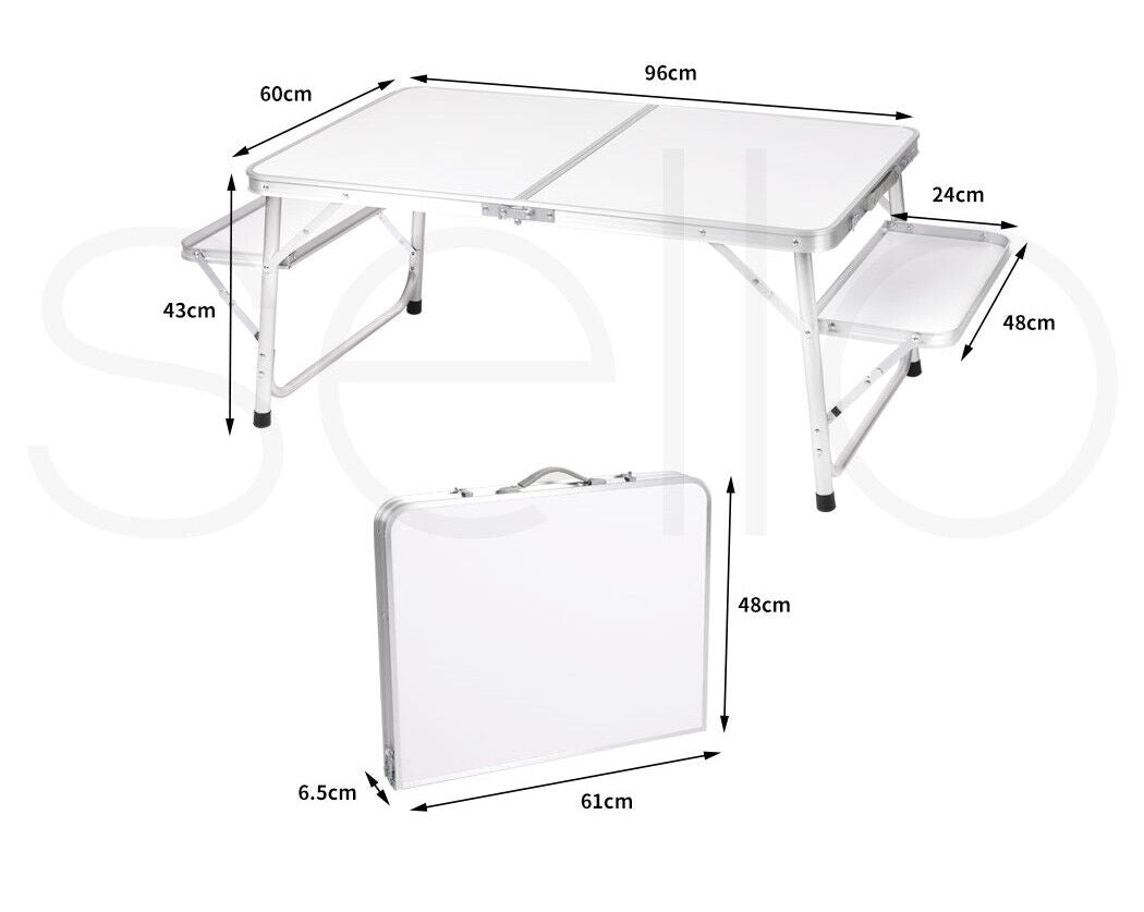Levede Camping Table Foldable 96cm - RV Online