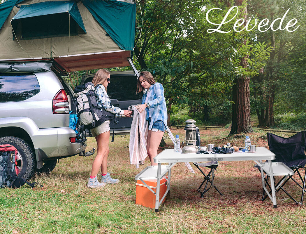 Levede Camping Table Foldable 96cm - RV Online