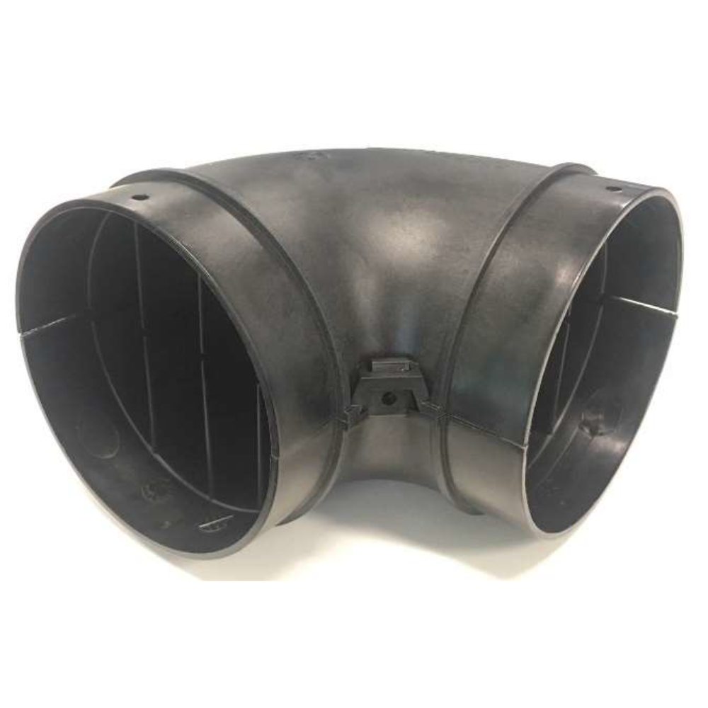 Truma Elbow BG 80mm Black