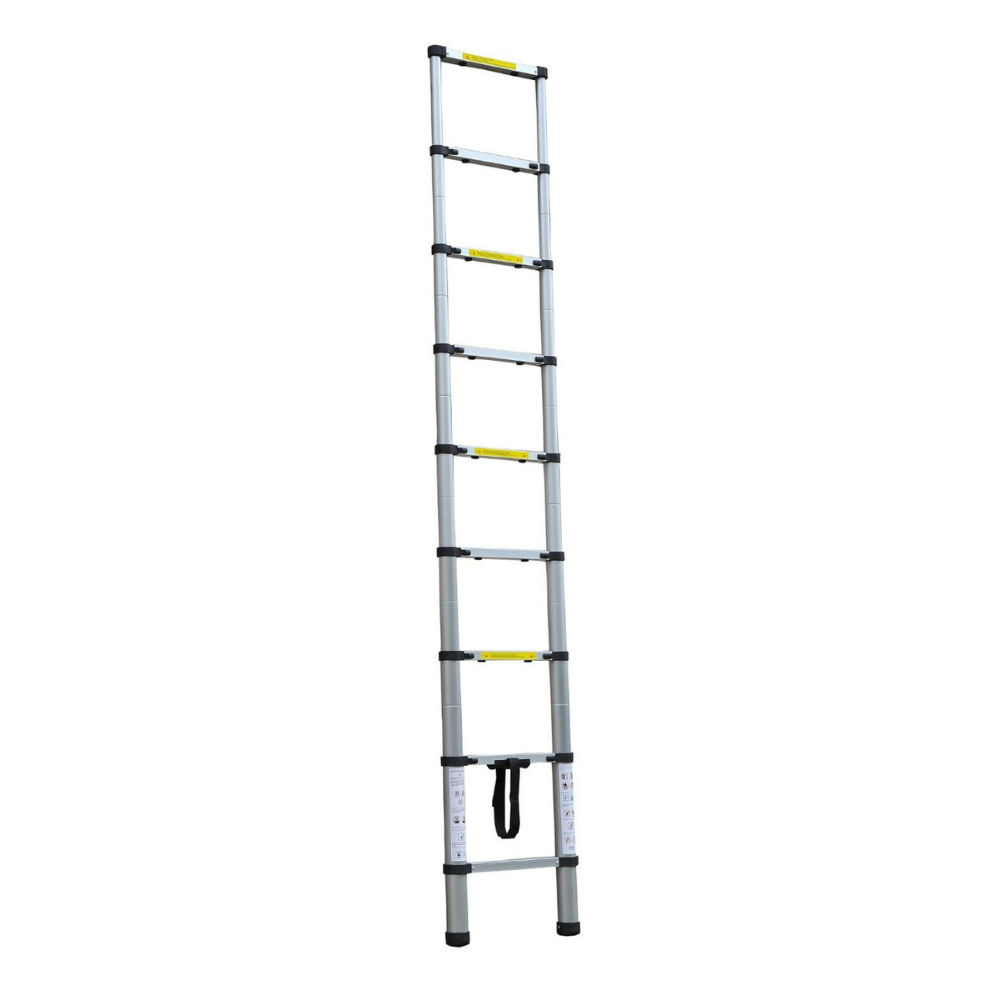 TRA - 2.6m Portable Telescopic Ladder with Carry Bag - RV Online