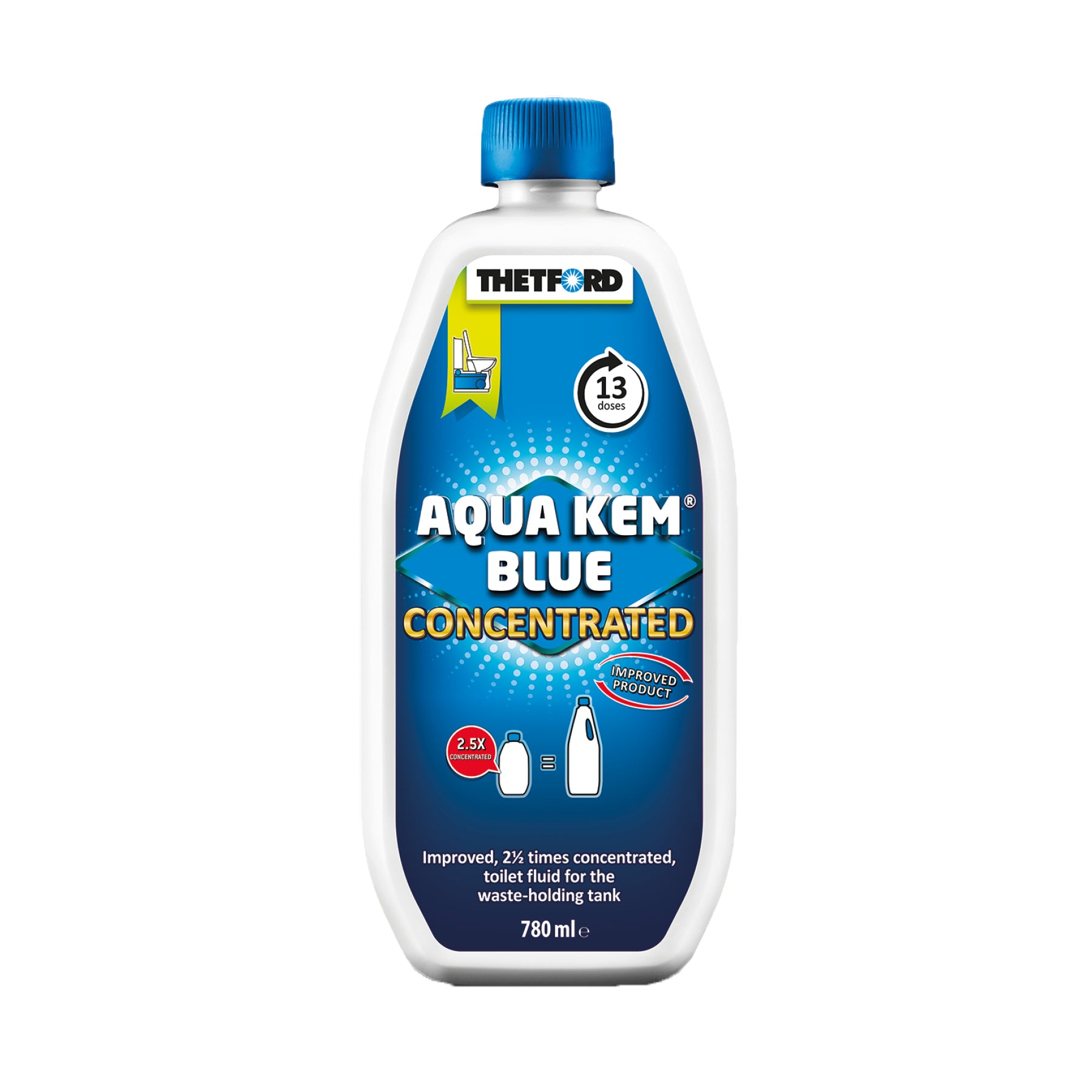 Thetford Aqua KEM Blue Concentrated 780ml - RV Online