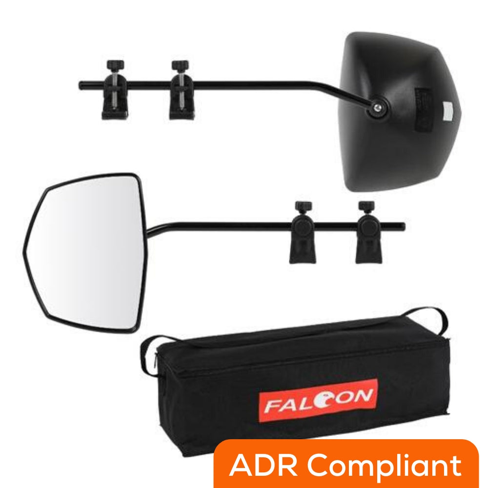 Milenco - Grand Falcon Towing Mirror - Twin pack - MIL4886 - RV Online