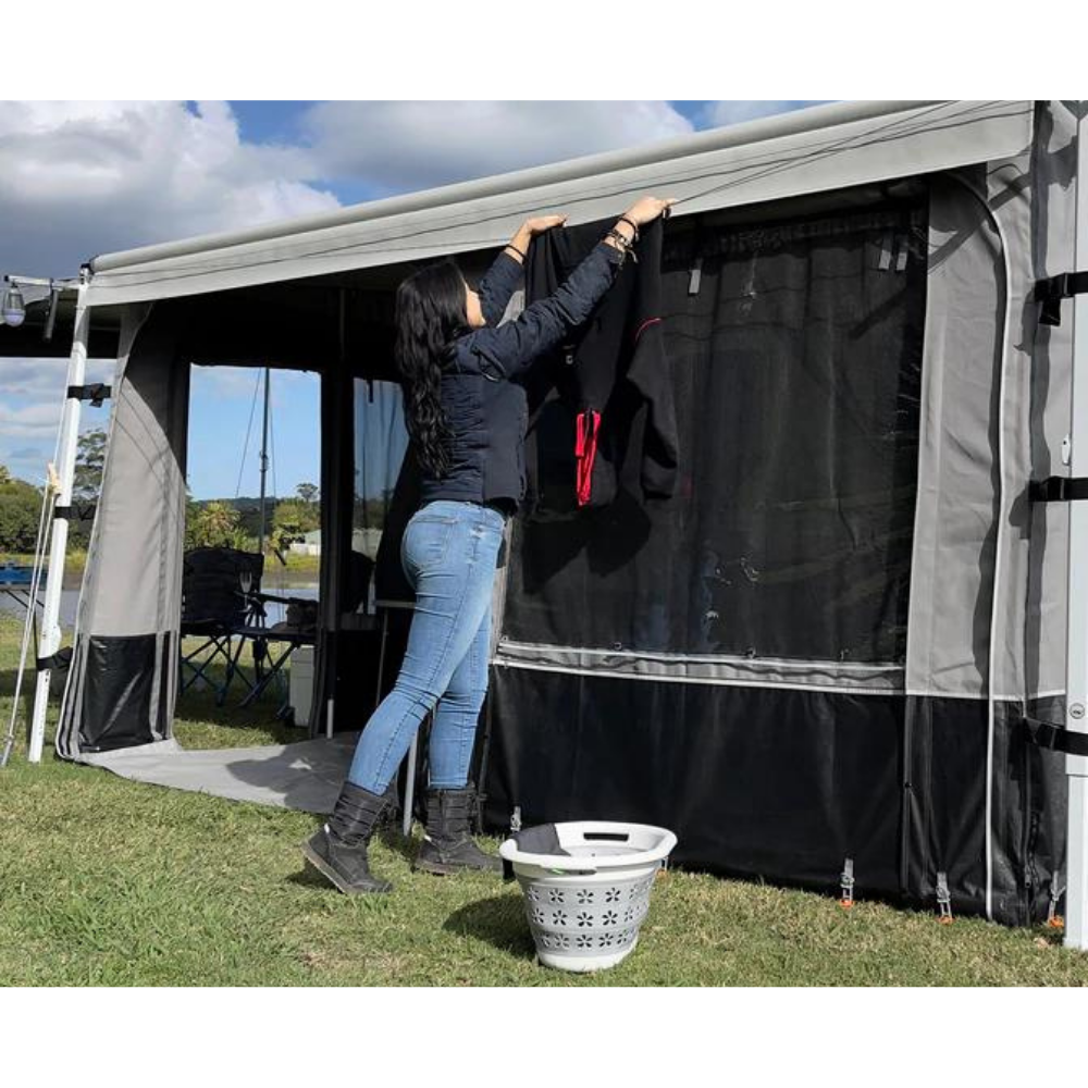 Aussie Traveller - Awning Rollout Clothesline - RV Online