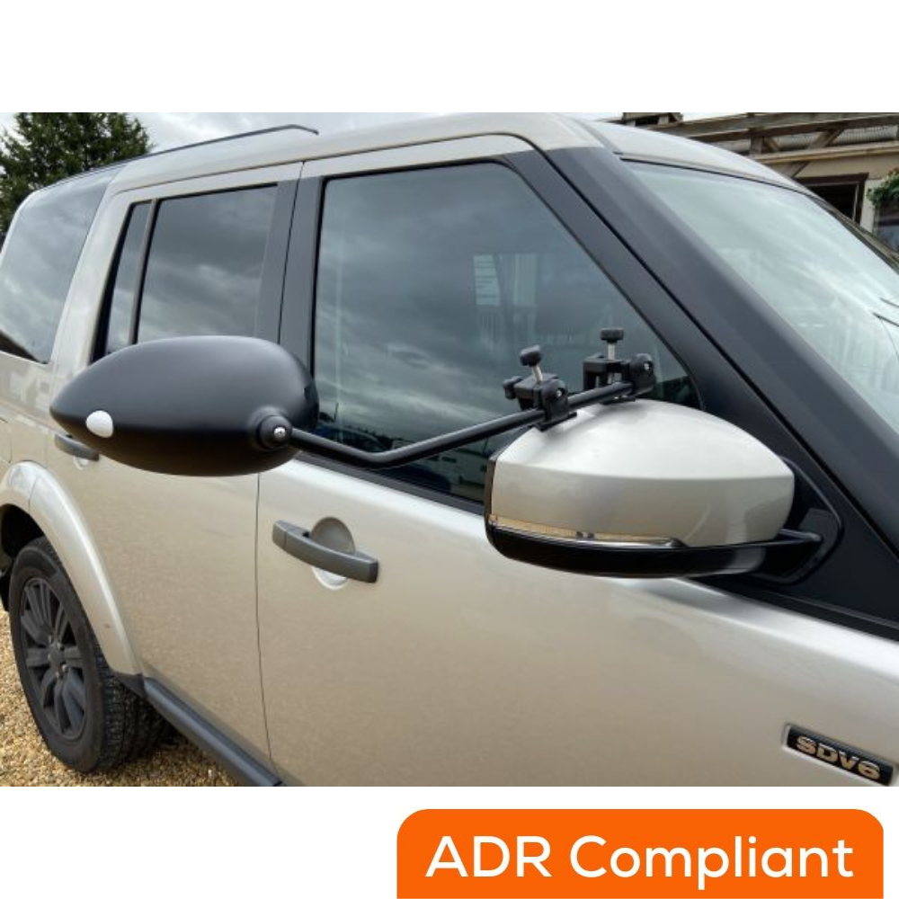 Milenco Aero Platinum Towing Mirror Pair MIL6606 - RV Online