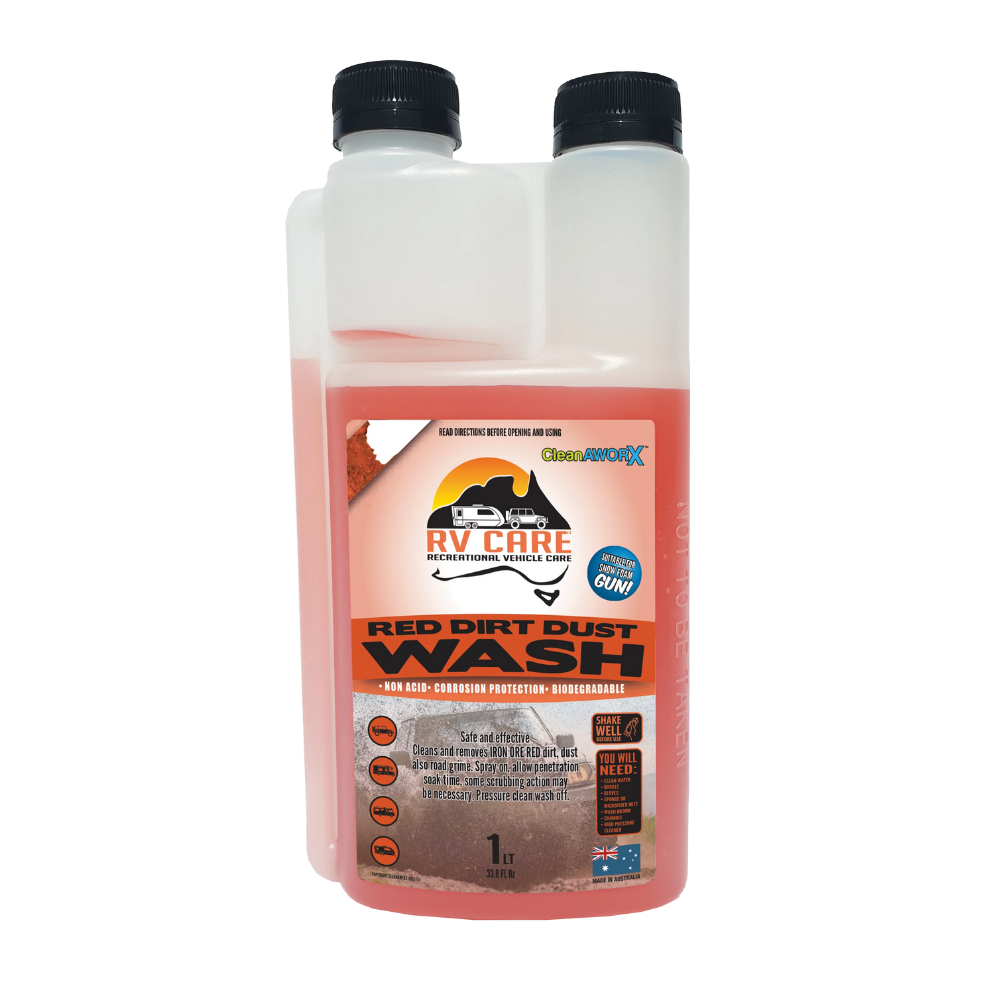 CleanAWORX - RV Care Red Dirt Dust Wash 1L