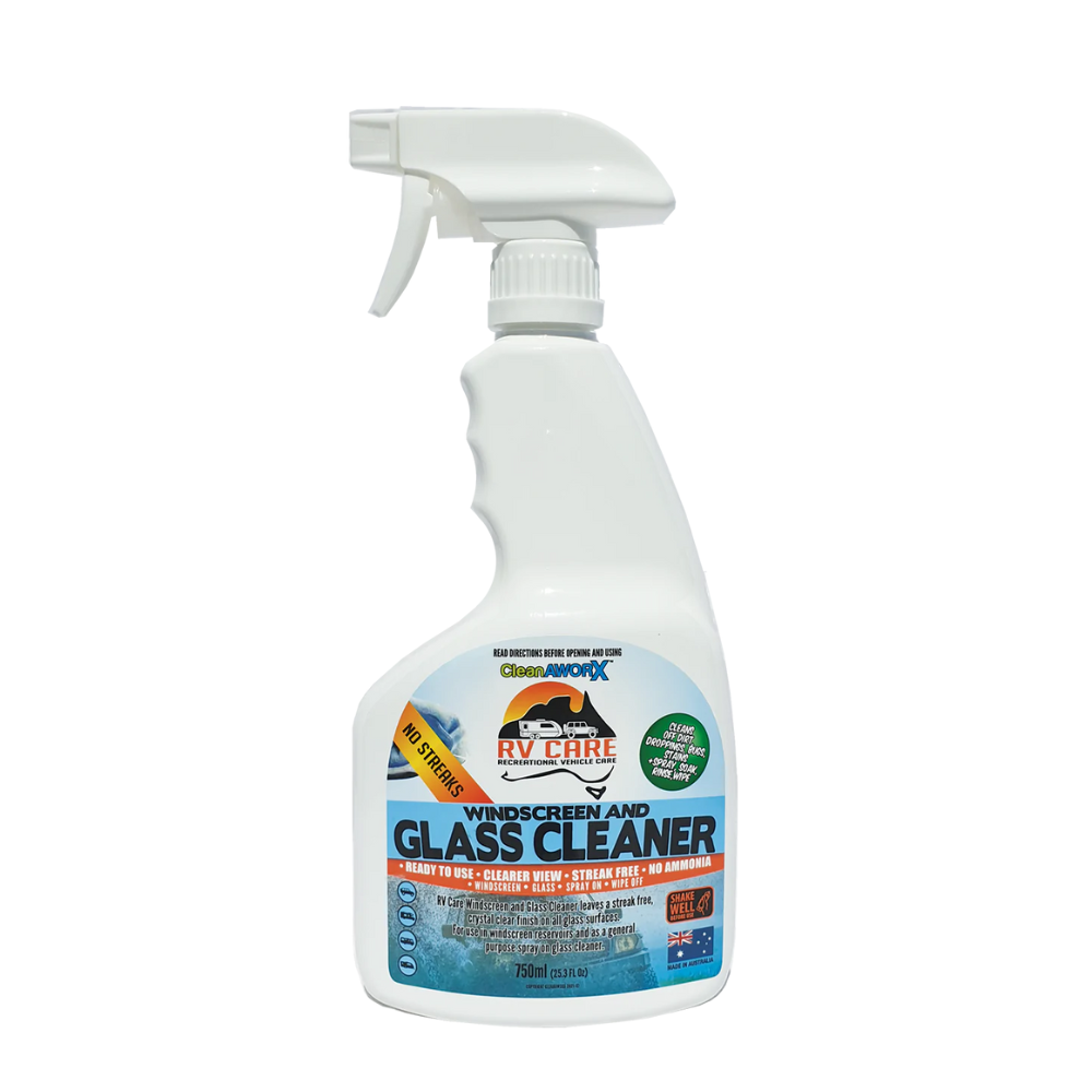 CleanAWORX - RV Care Windscreen Glass Cleaner RTU 750ml