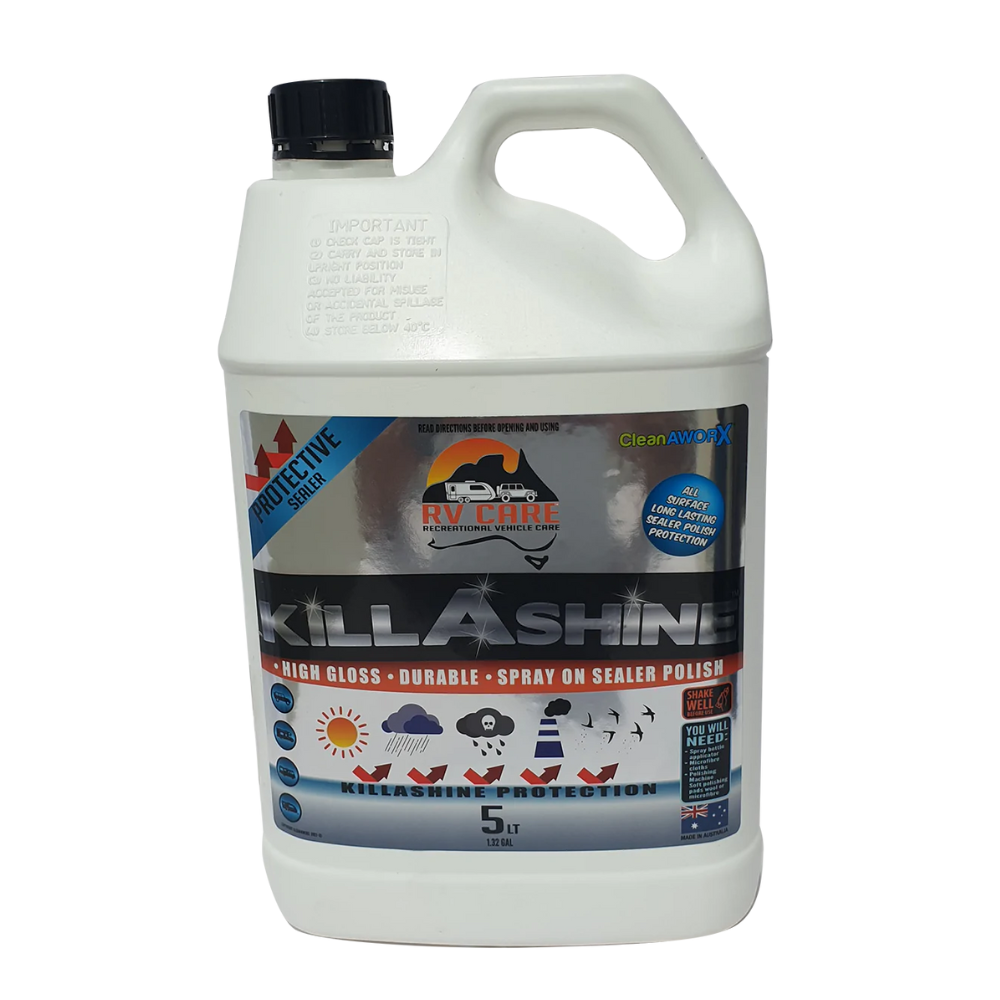 CleanAWORX - RV Care Killashine Durable High Gloss Sealer Polish and Protect 5L