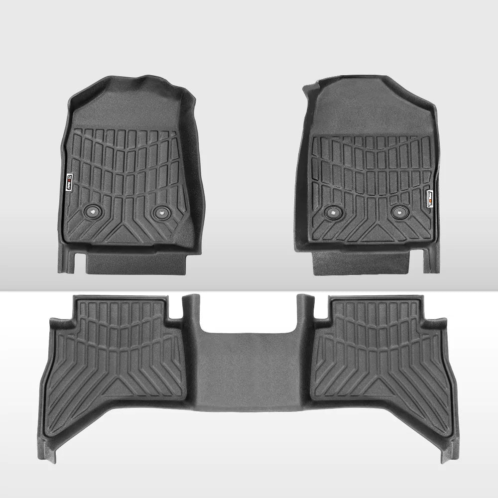 KIWI MASTER 3D Car Floor Mats Fit Holden Colorado Dual Cab 2012-2020 - RV Online