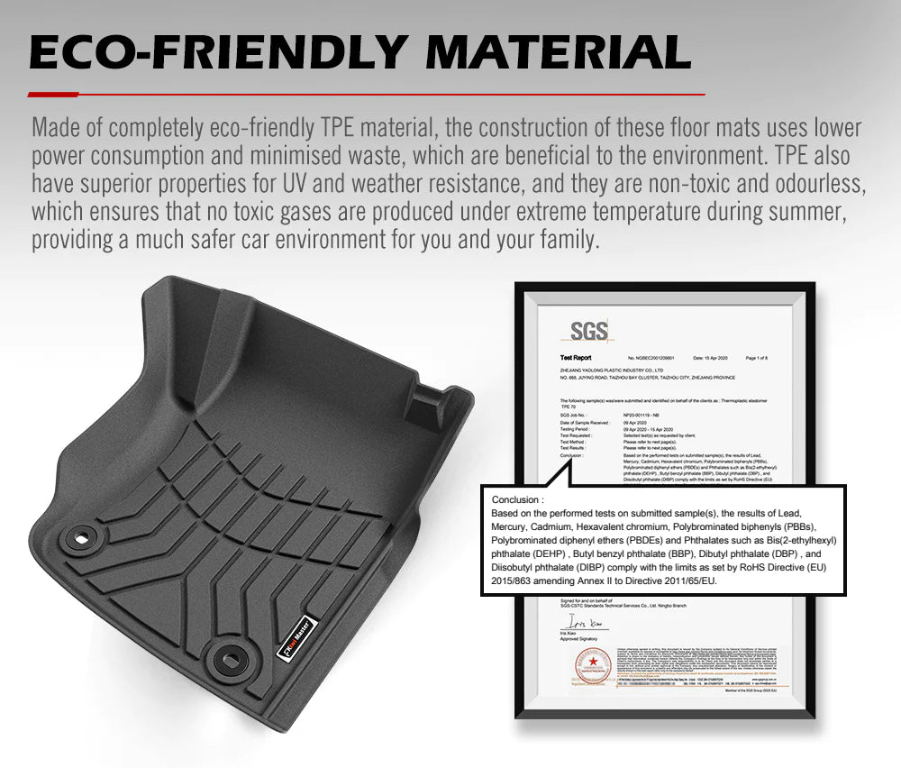 KIWI MASTER 3D Car Floor Mats Fit Toyota Landcruiser 79 Series 2012-ON GXL - RV Online