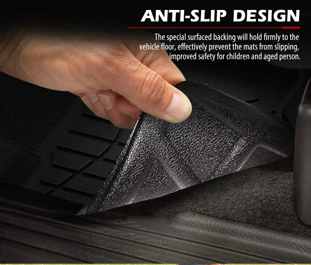 KIWI MASTER 3D Car Floor Mats Fit ISUZU D-MAX Dual Cab MY 2012-2020 – RV Online