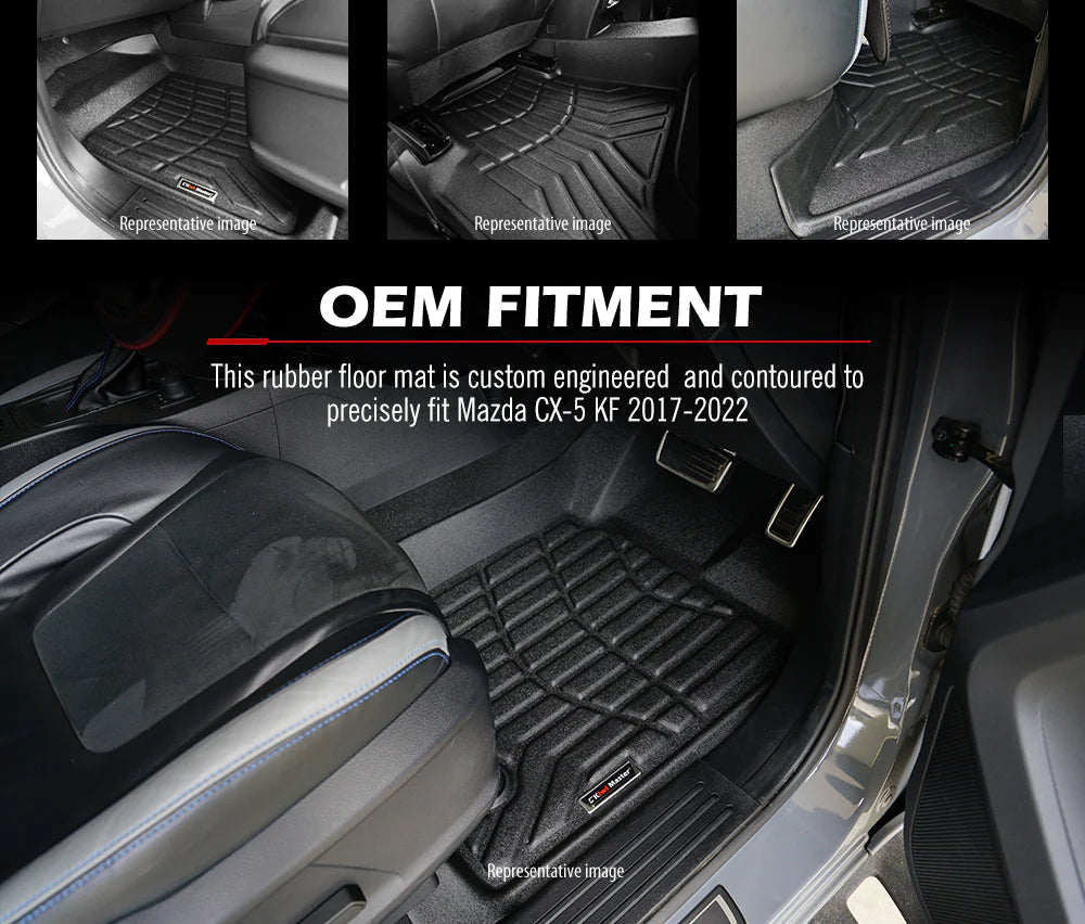 KIWI MASTER 3D Car Floor Mats Fit Mazda CX-5 KF 2017-2022 – RV Online