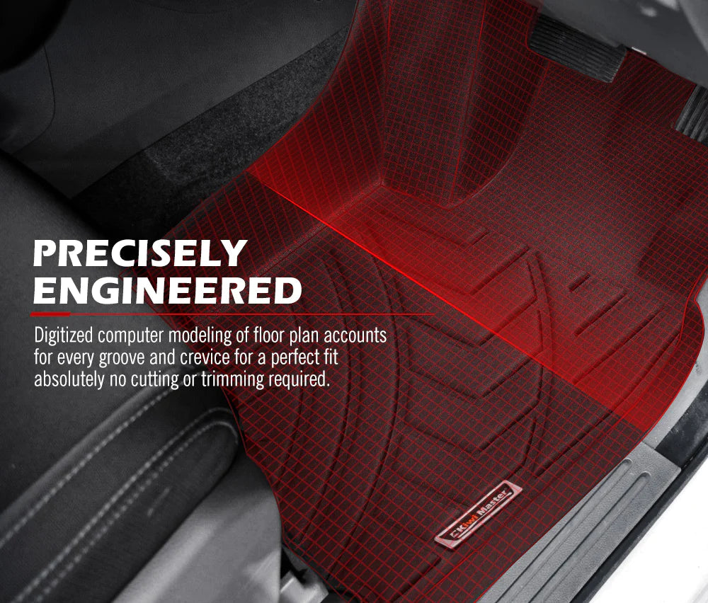 KIWI MASTER 3D Car Floor Mats Fit Mazda BT-50 Dual Cab MY 2012-2020 – RV Online