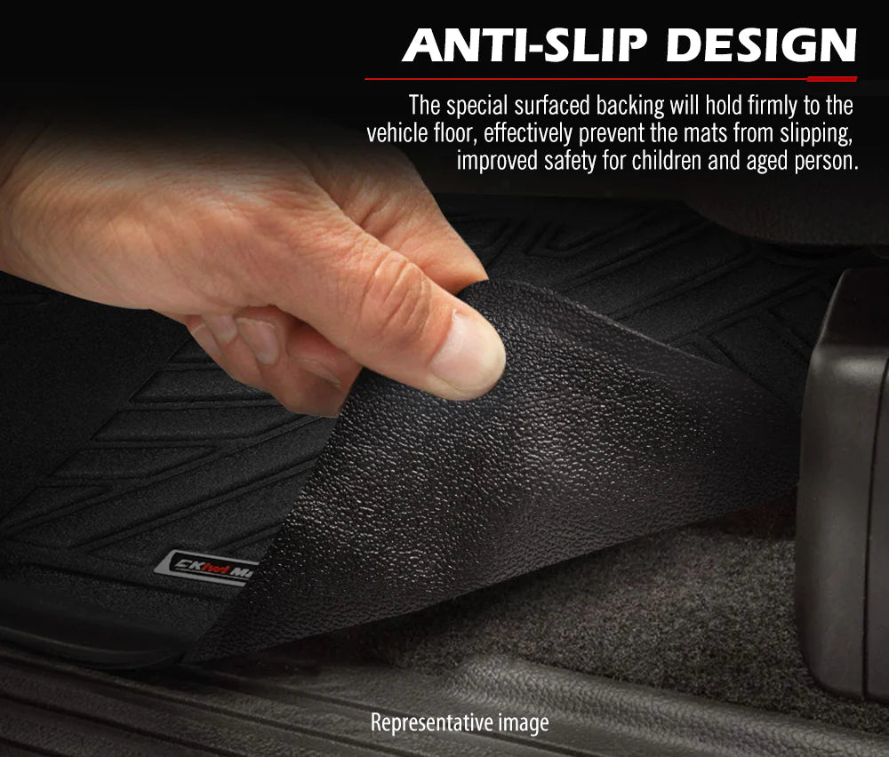KIWI MASTER 3D Car Floor Mats Fit Mazda BT-50 Dual Cab MY 2012-2020 – RV Online