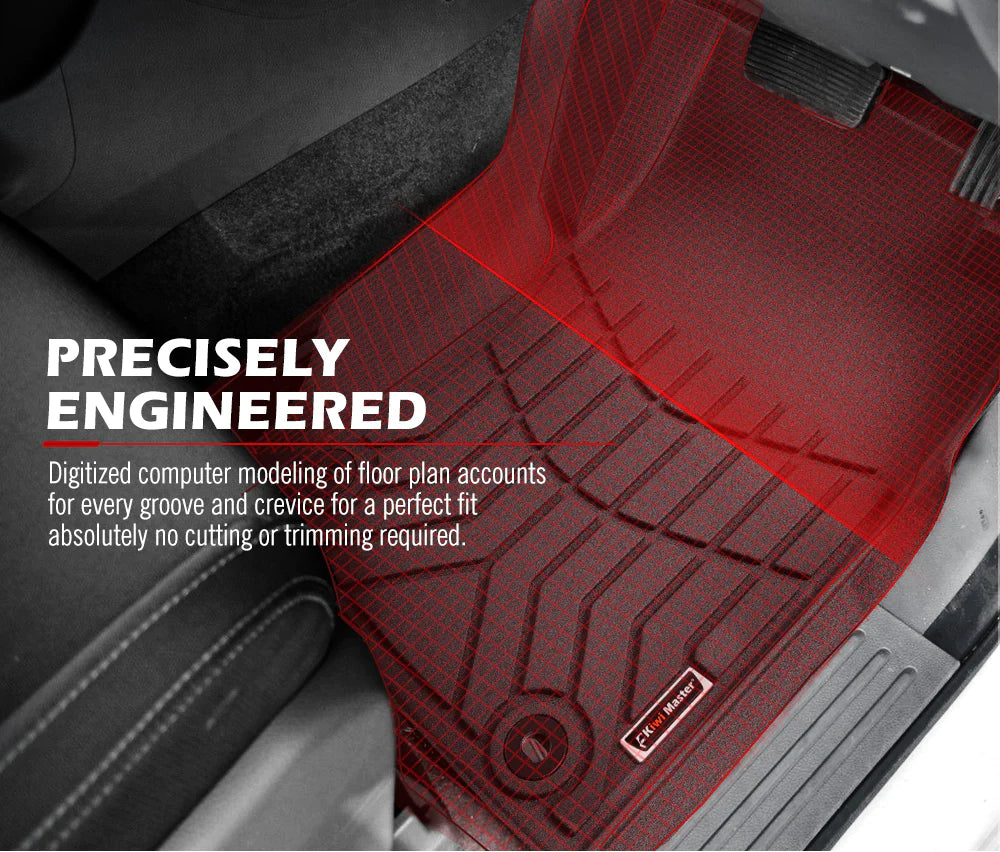 KIWI MASTER 3D Car Floor Mats Fit Toyota Landcruiser 79 Series 2012-ON GXL - RV Online