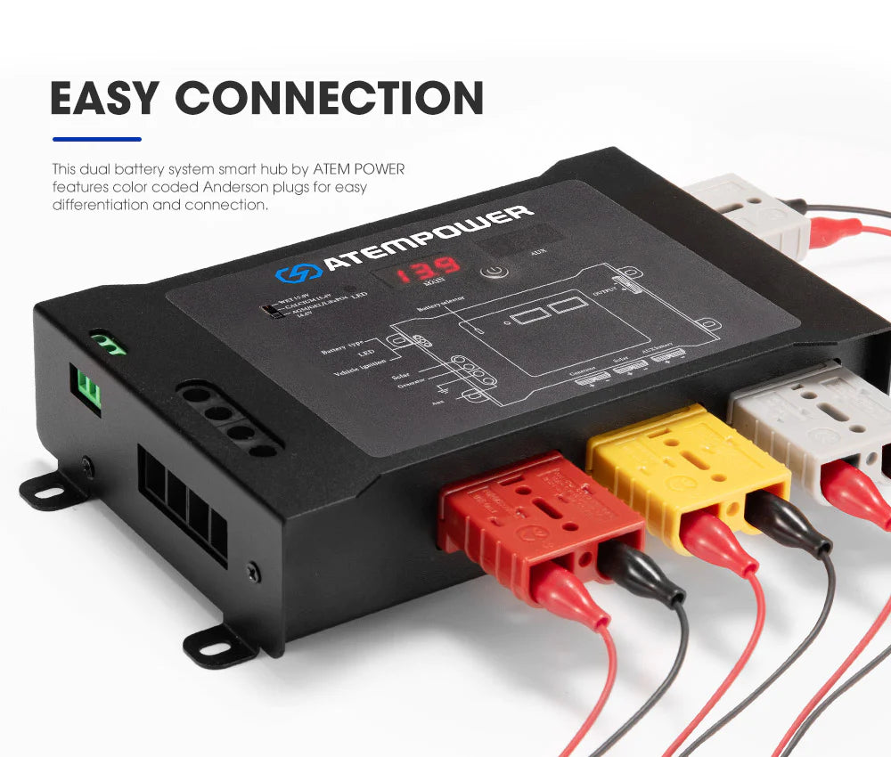ATEM POWER Dual Battery System Smart Hub