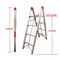TRA - 4 Step Aluminum Collapsible Box Ladder