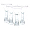 D-Still Unbreakable Martini Glass with Bubble Base 310ml - Set of 4