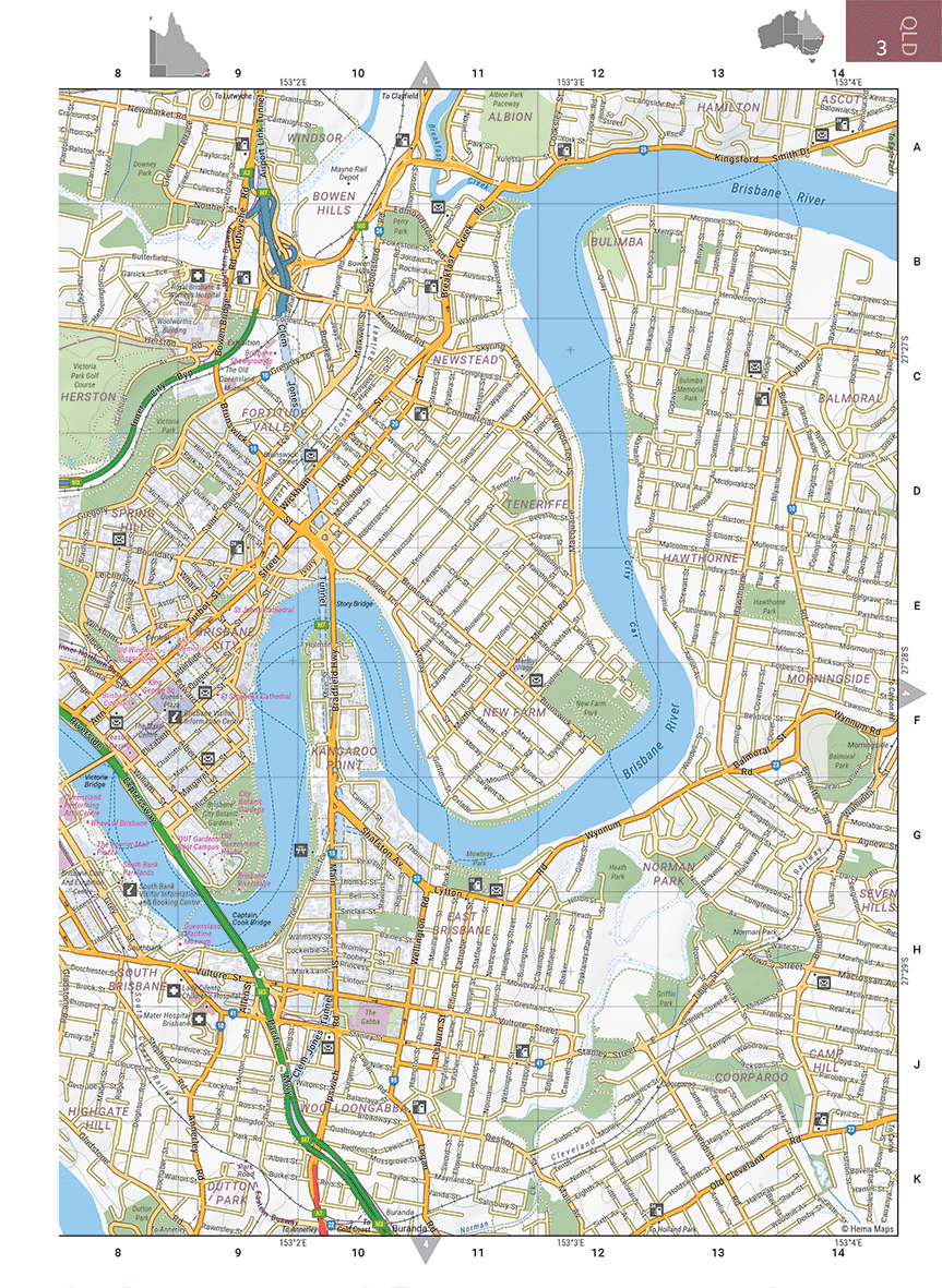 Hema - Australia Road & 4WD Atlas (Spiral Bound) - RV Online