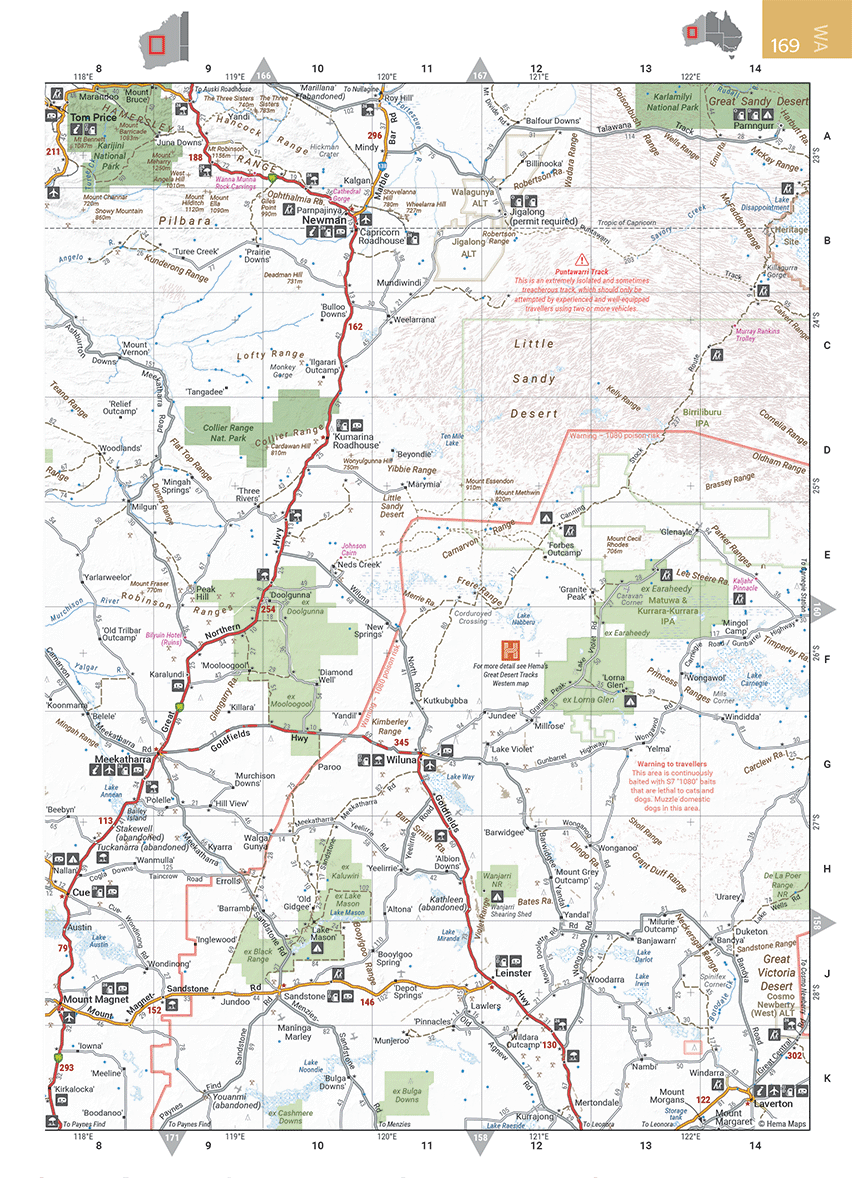 Hema - Australia Road & 4WD Atlas (Spiral Bound) - RV Online