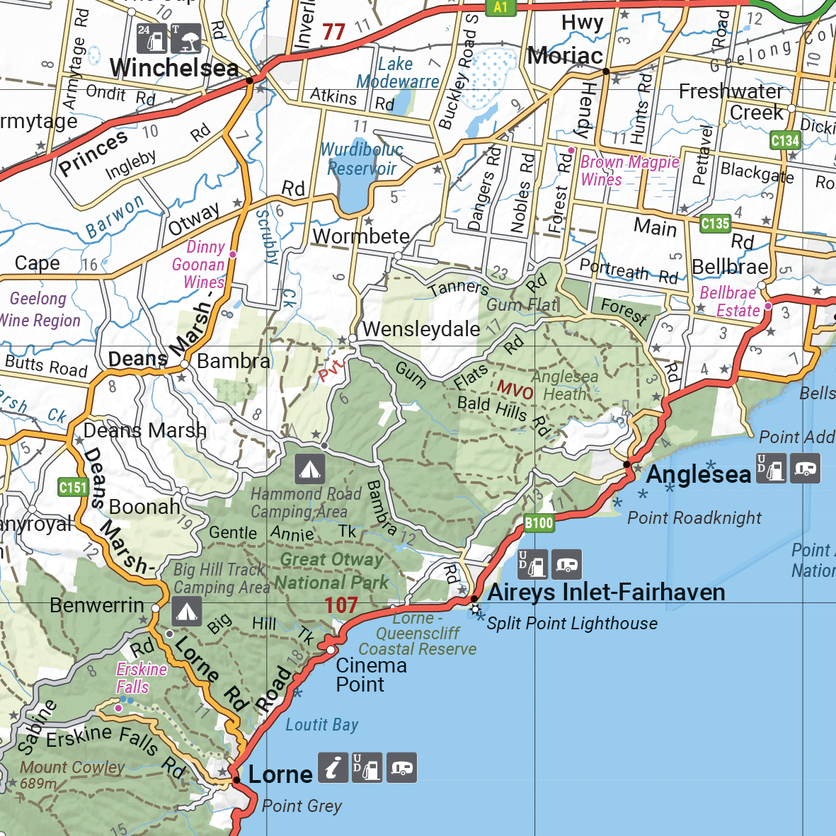 Hema - Australia Road & 4WD Atlas (Spiral Bound) - RV Online