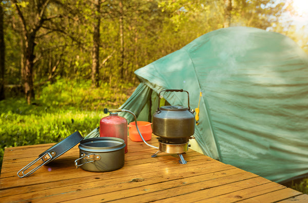 camping pans and pots
