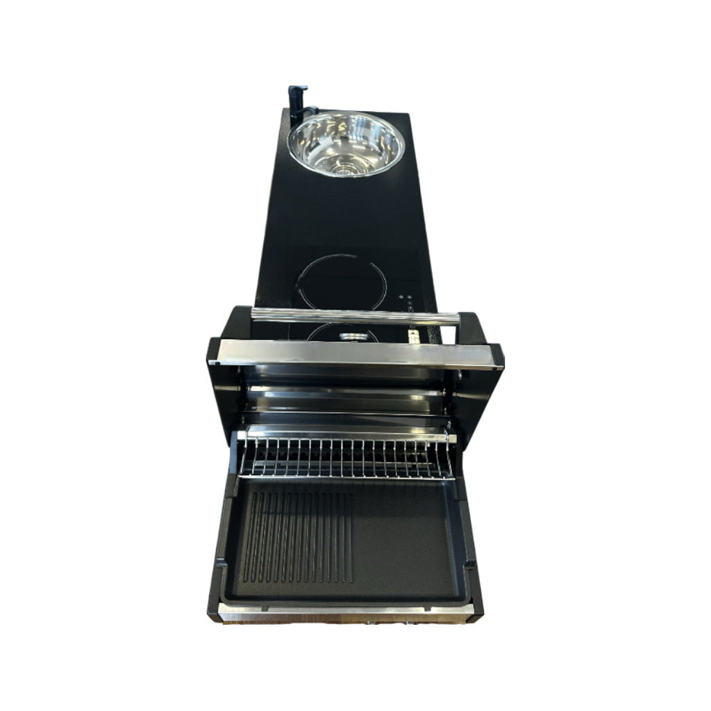 Swift Alfresco Slide Out Kitchen With BBQ / Induction Cooker and Sink
