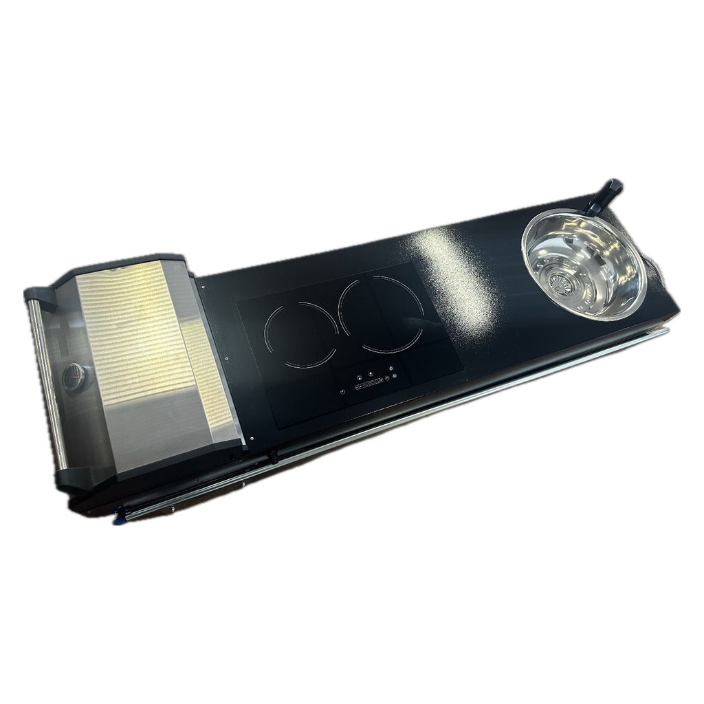 Swift Alfresco Slide Out Kitchen With BBQ / Induction Cooker and Sink