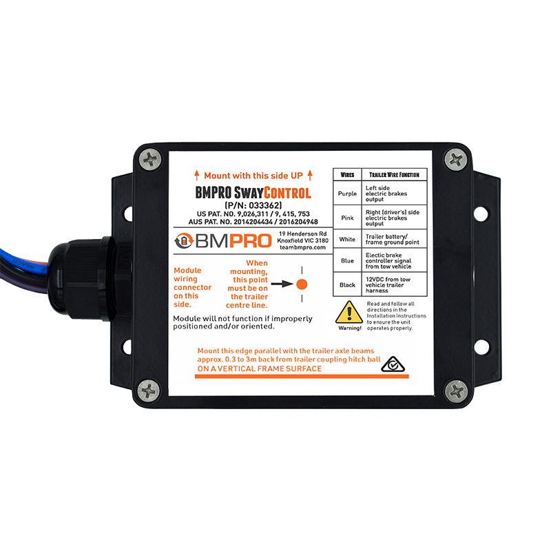 BMPRO SwayControl with Loom Proactive Electronic Stability Control - RV Online