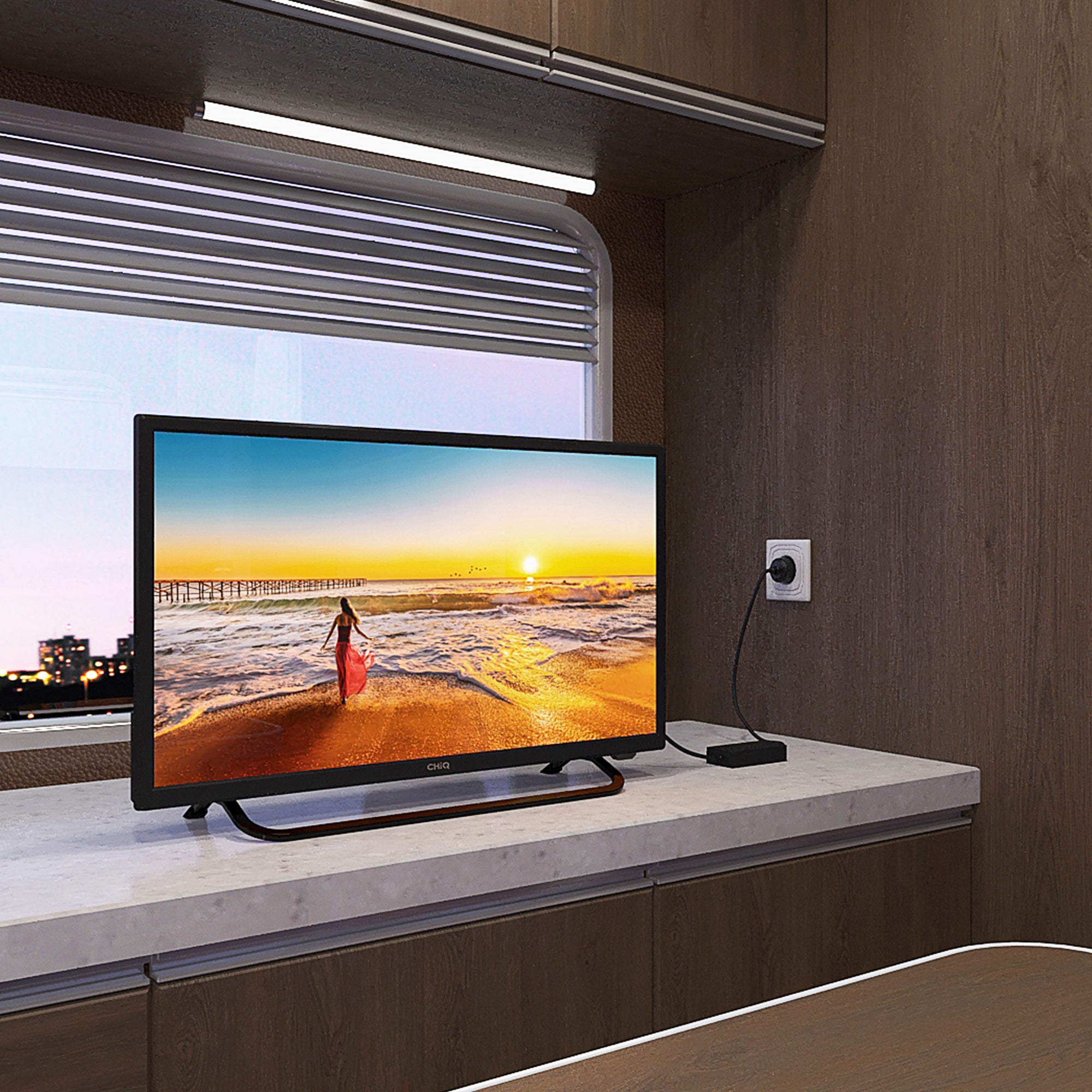 CHiQ 24" Caravan Smart Android TV HD Bluetooth Built-in Chromecast – RV Online