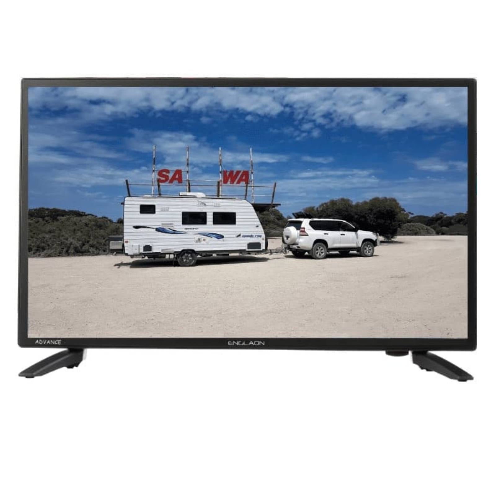 Englaon 27’’ Full HD Smart 12V TV Bluetooth Chromecast With Built-in DVD Player-RV Online