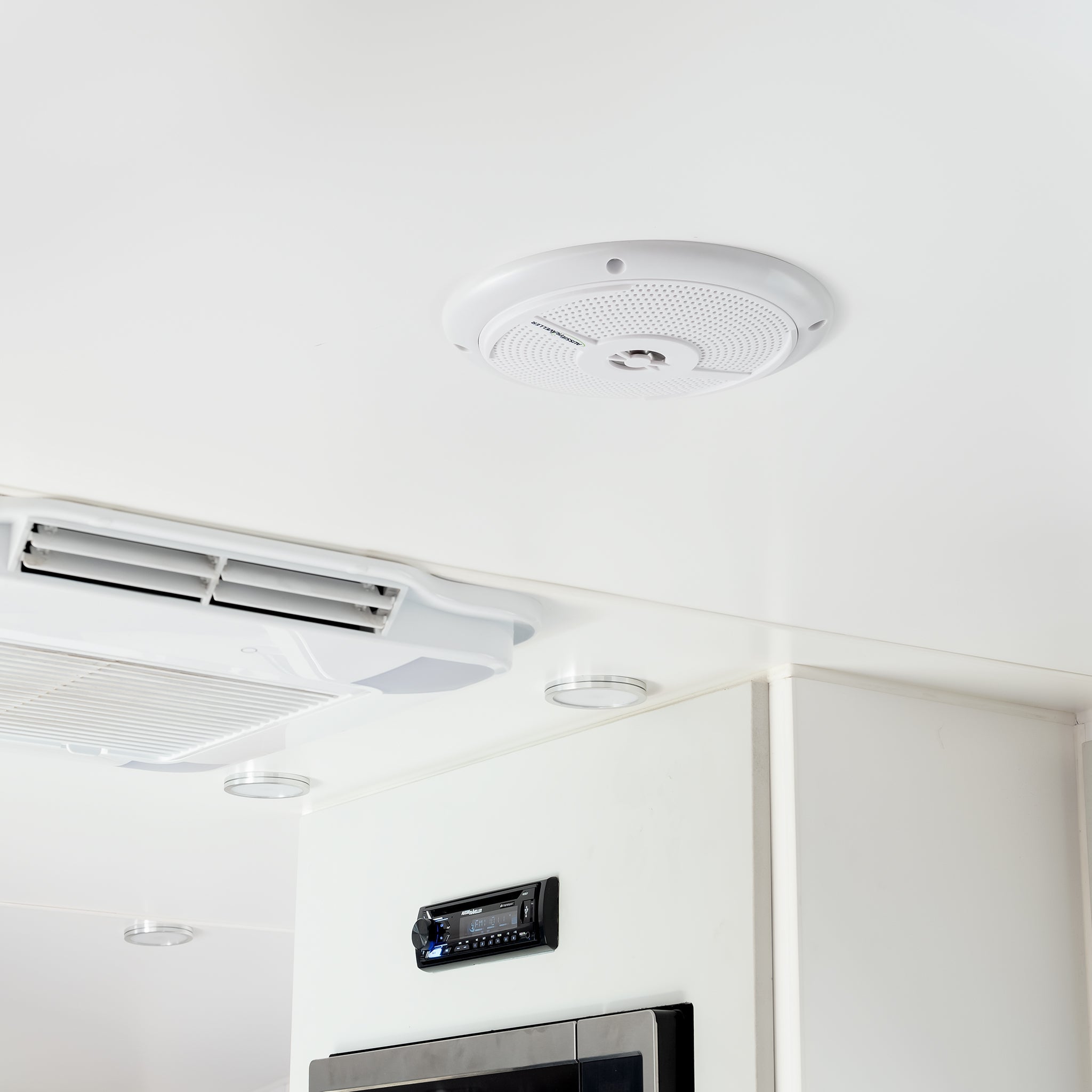 Aussie Traveller 6.5" Two-Way Slimline Speakers White