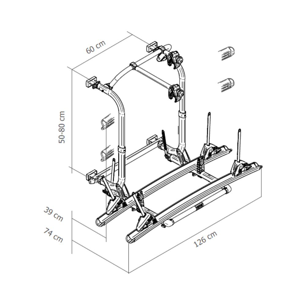 Thule Elite G2 Bike Carrier Short Version